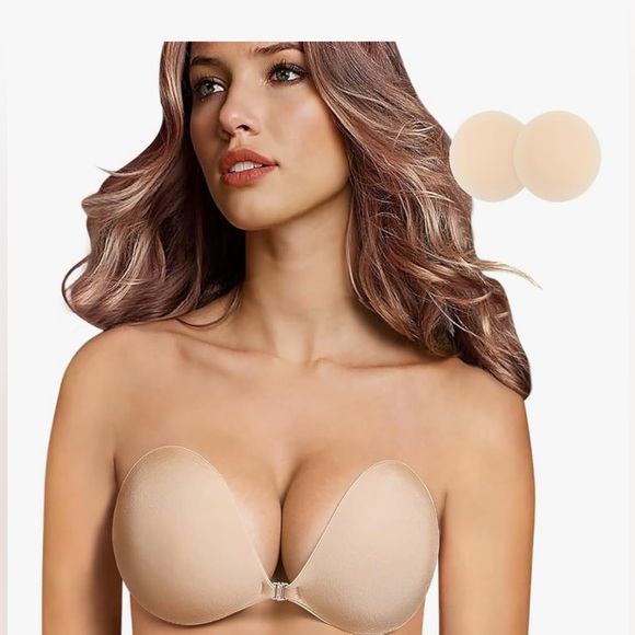 Silicone Adhesive Bra - Nude - Picture 8 of 8